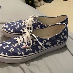 Snoopy vans( Charlie Brown exclusivities collab)